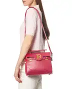 Balmain Сумка B-Buzz 23 bag из телячьей кожи - Артикул: GN1DB526LSLX