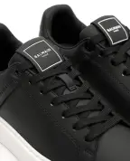 Balmain Кроссовки B-Court из телячьей кожи - Артикул: GN1VI690LVTR