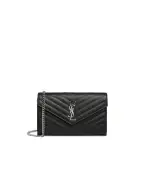 Saint Laurent Шкіряна сумка Cassandre Chain Wallet - Артикул: 377828-BOW02