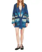 Alanui Кардиган із кашеміру, вовни та бавовни - Артикул: LWHB064R26KNI0204645