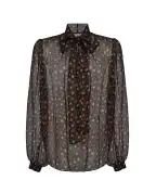 Dolce&Gabbana Блуза с принтом из шёлка - Артикул: F7BJ2T-IS10I