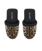 Dolce&Gabbana Тапочки з махрової бавовни - Артикул: TCF001-TCAGW