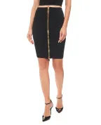 Balmain Спідниця з блискавкою - Артикул: FF0LC290KJ14