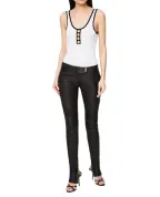 Balmain Кожаные брюки - Артикул: RF1995997142P