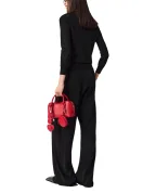 Stella McCartney Брюки трикотажные прямого кроя - Артикул: 6K11603S2462