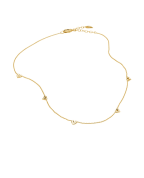 Missoma Намисто-чокер з підвісками у формі серця - Артикул: VAL-G-N11-NS