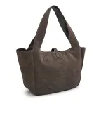 Saint Laurent Сумка-тоут Le 5 À 7 Bea з телячої замші - Артикул: 763435-008IW