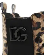 Dolce&Gabbana Дитячі черевики з глянсової шкіри - Артикул: D11360-AM568-M