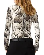 Stella McCartney Боди с высоким воротником и принтом - Артикул: 6T02793HS320