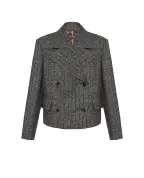 Dolce&Gabbana Двубортный жакет из шерсти - Артикул: F27FXT-FRZAN