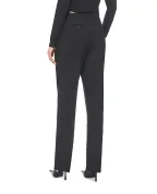 Saint Laurent Вовняні штани з високою талією - Артикул: 837054-Y7B73
