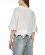 Balmain Топ из льна - Артикул: FF1EE130BD05