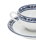 Dolce&Gabbana Набор чашка с блюдцем из фарфора, 2 шт - Артикул: TC0S12-TCALI