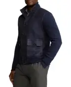 Ralph Lauren Purple Label Куртка из замши и кашемира - Артикул: 790758192002