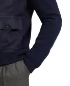 Ralph Lauren Purple Label Куртка из замши и кашемира - Артикул: 790758192002