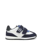 Dolce&Gabbana Детские кроссовки DG Cushion из текстиля и замши - Артикул: DN0229-AY128