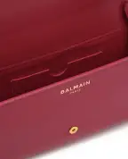 Balmain Клатч Shuffle из телячьей кожи - Артикул: GN1ON259LMTE
