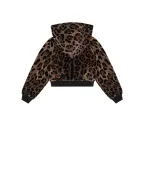Dolce&Gabbana Дитяча толстовка з леопардовим принтом (костюм) - Артикул: L5JWBB-FJ7D5-S