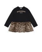 Dolce&Gabbana Дитяча сукня з леопардовим принтом - Артикул: L5JDAW-G7PRY-S