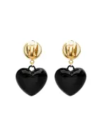 Dolce&Gabbana Серьги-клипсы в форме сердца - Артикул: WER6I3-W1111