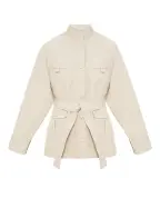 Yves Salomon Куртка-сафари с поясом - Артикул: 26EYV04372COSA