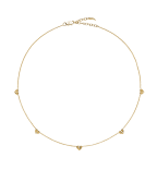 Missoma Намисто-чокер з підвісками у формі серця - Артикул: VAL-G-N11-NS