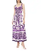 Dolce&Gabbana Платье с принтом Майолики - Артикул: F6TTHT-FI5JP