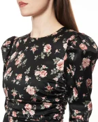 Dolce&Gabbana Платье с принтом из шёлка - Артикул: F60G3T-FSA8H