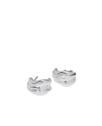 Completedworks Серьги из переработанного серебра - Артикул: R2224-silver