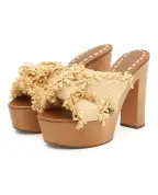 Dolce&Gabbana Босоніжки з рафії - Артикул: CZ0325-AM441