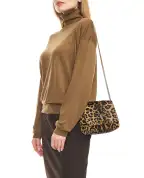 Saint Laurent Сумка Kate из телячьей кожи с ворсом - Артикул: 851557-AAFQZ