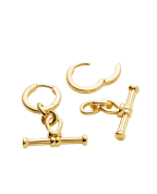 Missoma Серьги Ridge T-Bar - Артикул: TBR-G-E1-NS