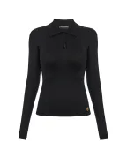 Dolce&Gabbana Рубашка-поло из кашемира - Артикул: FXZ27T-JBW0G