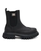 Dolce&Gabbana Дитячі шкіряні ботильйони Beatles - Артикул: DA5295-A6379-L