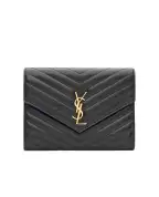 Saint Laurent Шкіряний клатч Cassandre - Артикул: 759533-AAA44