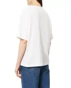 Balmain Свободная футболка с принтом Balmain Paris Brush - Артикул: GF1EG110BD41