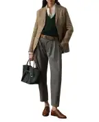 Ralph Lauren Collection Твидовый пиджак Ronan из льна - Артикул: 290P00362001
