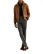 Ralph Lauren Purple Label Бавовняний светр з короткими рукавами - Артикул: 790957779001