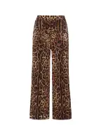 Dolce&Gabbana Пижамные брюки из шёлка - Артикул: FTAMPT-FSAXY
