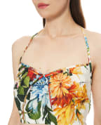 Dolce&Gabbana Топ с цветочным принтом - Артикул: F7BB7T-HS5TR