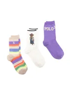 Polo Ralph Lauren Шкарпетки Polo Bear (3 пари) - Артикул: 455955248001