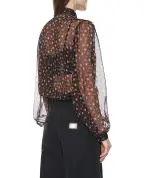 Dolce&Gabbana Блуза с принтом из шёлка - Артикул: F7BJ2T-IS10I