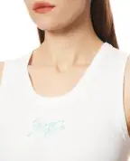 Balmain Свободная майка с принтом - Артикул: GF1EB075BD40