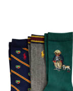 Polo Ralph Lauren Дитячі шкарпетки Polo Bear (3 пари) - Артикул: 444P03160001