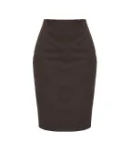 Saint Laurent Юбка-карандаш с логотипом - Артикул: 845698-Y09WJ