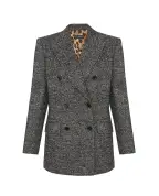 Dolce&Gabbana Двубортный жакет из шерсти - Артикул: F293DT-FCZAF