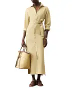 Ralph Lauren Collection Льняное платье - Артикул: 290955061005