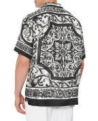 Dolce&Gabbana Сорочка Hawaii з шовку - Артикул: G5JH9T-HI1S6