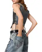 Stella McCartney Жилет укороченный - Артикул: 6D04553SQH48