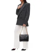 Saint Laurent Кожаная сумка Niki Medium - Артикул: 633158-0EN07